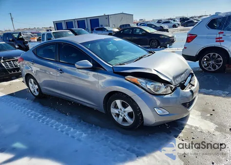 2012 Hyundai Elantra Gls from USA, damaged, VIN KMHDH4AE4CU296743